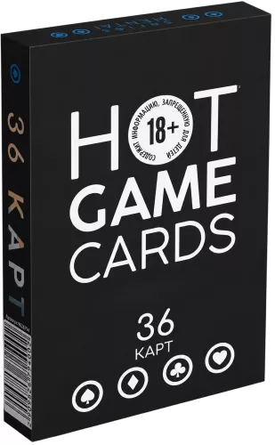 Mängukaardid HOT GAME CARDS. Hentai BDSM, 36 kaarti, 18+