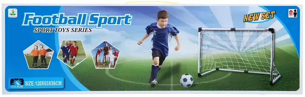 Sporto žaidimas - Vartai su kamuoliu