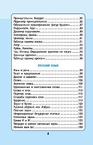 The Entire Primary School Course: In Diagrams and Tables