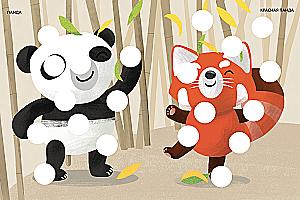 Smart Stickers. Developing the Brain. Animals
