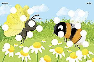 Smart Stickers. Developing the Brain. Animals