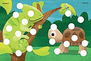 Smart Stickers. Developing the Brain. Animals