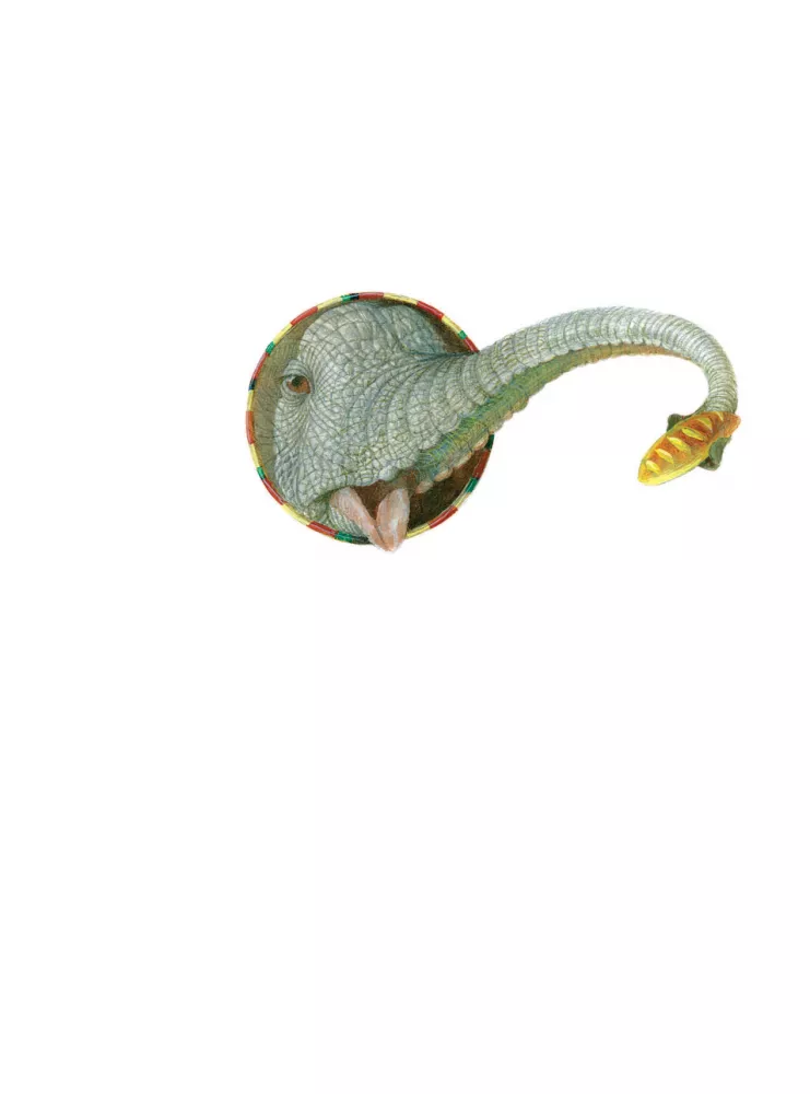 Der Elefant in den Illustrationen von Gennadi Spirin
