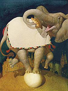 Der Elefant in den Illustrationen von Gennadi Spirin