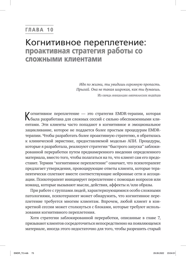Psychotherapy of Emotional Trauma Using Eye Movements Volume 2. Protocols and Procedures