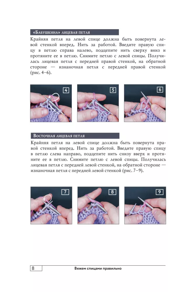 Knitting with Needles Correctly. All Techniques and Methods Simply and Clearly. The Most Convenient Handbook