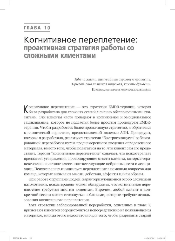 Psychotherapy of Emotional Trauma Using Eye Movements. Basic Principles. Volume 1