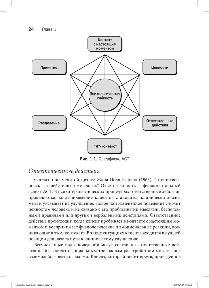 Responsible Actions in Practice. A Guide for Clinical Psychologists on Assessment, Planning, and Supporting Change in the Clinic
