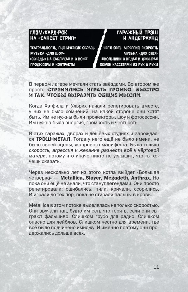 Garsų istorija: iliustruota Metallica grupės biografija