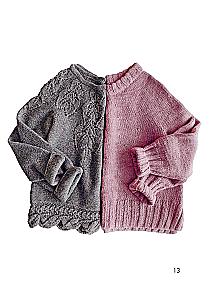Knitting a Round YOKE. Techniques, Calculations, Design, Author's Projects for Knitting with Needles