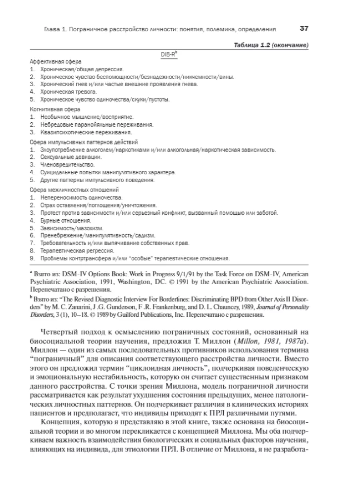 Cognitive Behavioral Therapy for Borderline Personality Disorder