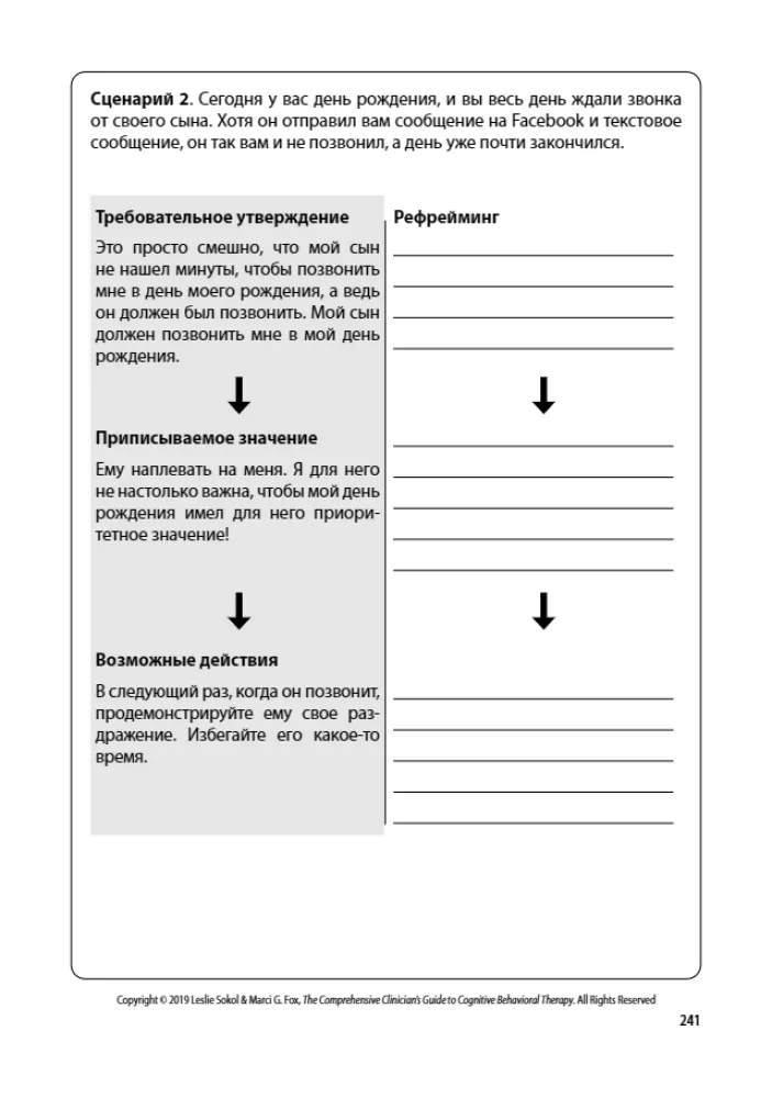 Cognitive Behavioral Therapy. A Practical Guide