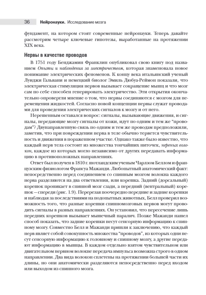 Neuroscience. Study of the Brain. Volume 1