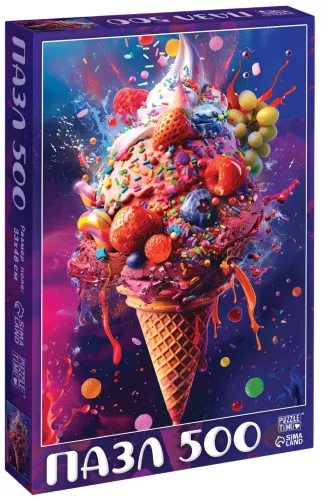 Puzzle - Bright Fantasies, 500 pieces