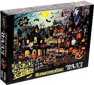 Glow-in-the-dark Puzzle - Night of Horrors, 260 pieces