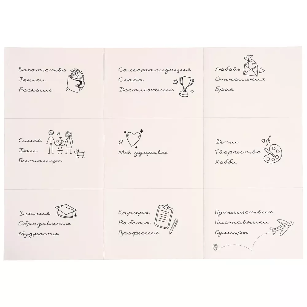 Настольная игра - Карта желаний