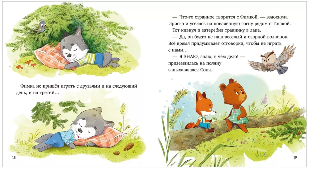 Tishkin's Stories. Wolf Cub Fimka and the Secret of Darkness