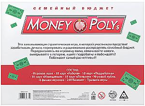 Board Economic Game - Money Polys. Family Budget