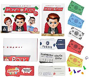 Board Economic Game - Money Polys. Family Budget