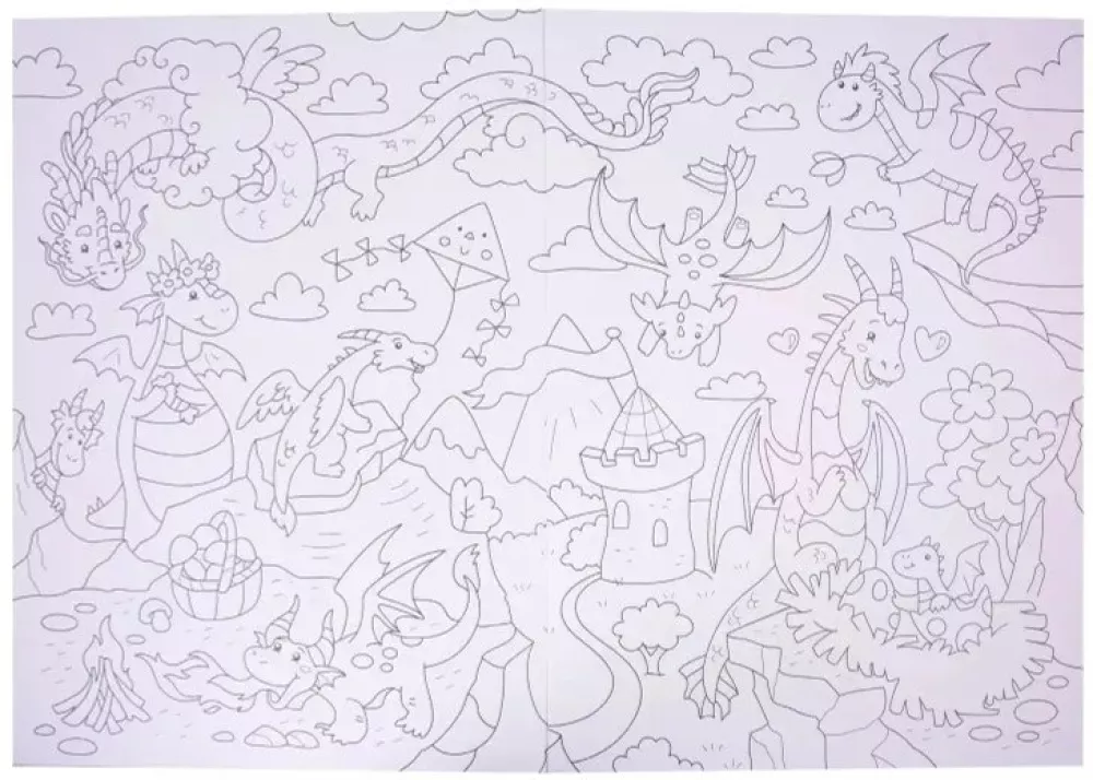 Coloring Book-Wimmelbuch. Magical Animals — photo 2