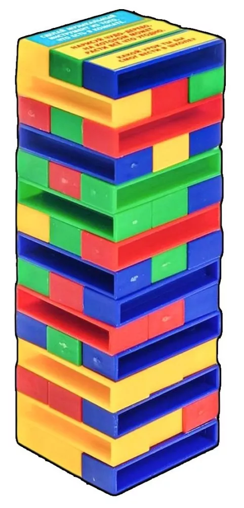 Board Game - Falling Tower, Fun Tasks