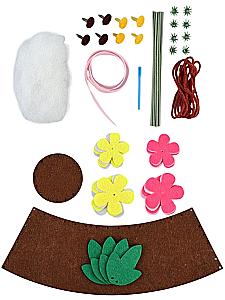 Felt Bouquet in a Pot - Felt Bouquet in a Pot