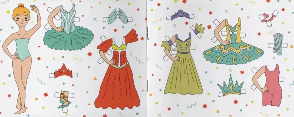 Baletas. Interaktyvus albumas su užduotimis: sužinok naujo, žaisk, spalvink — nuotrauka 2