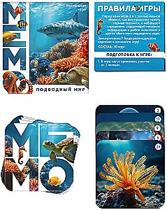 Board Game - Memo. Underwater World