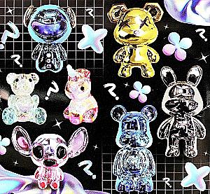 Surprise Toy Funny box WOOW TOYS - Pearlescent Animals