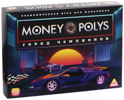 Настольная игра -  Money Polys. Город чемпионов