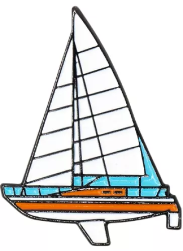 Enamel Pin - Yacht
