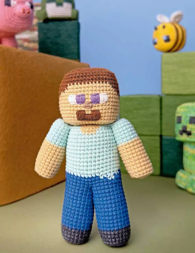 Crochet Toys Inspired by the Cubic Universe. With a Hook and a Pickaxe — photo 7