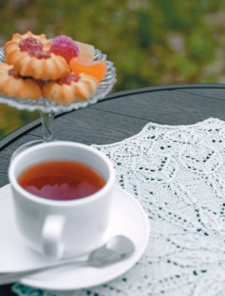 Ажурное вязание спицами. Скатерти, дорожки, салфетки. От первой схемы до семейной реликвии — фото 4