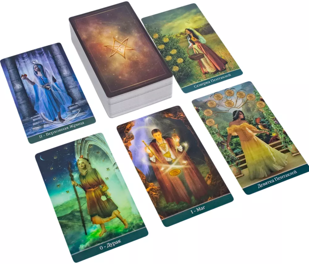 Tarot - Thelema (78 cards + instructions) — photo 3