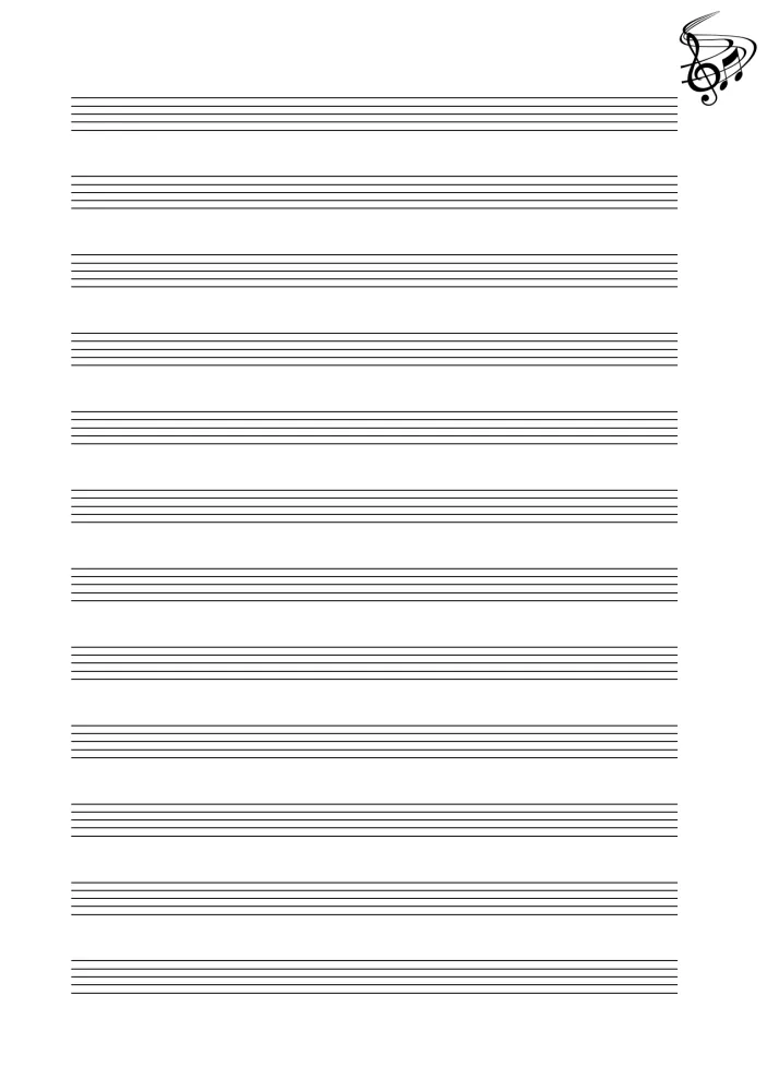 Notebook for notes. Musical mood, with a quote — photo 3