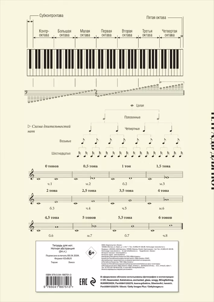 Notebook for Notes. Musical Abstraction — photo 2