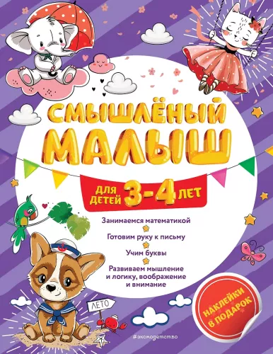 Smart Baby. For Children 3-4 Years Old (with Stickers)