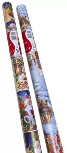 Iepakojuma papīrs 70x200cm - Ziemassvētki, dažādās variācijās