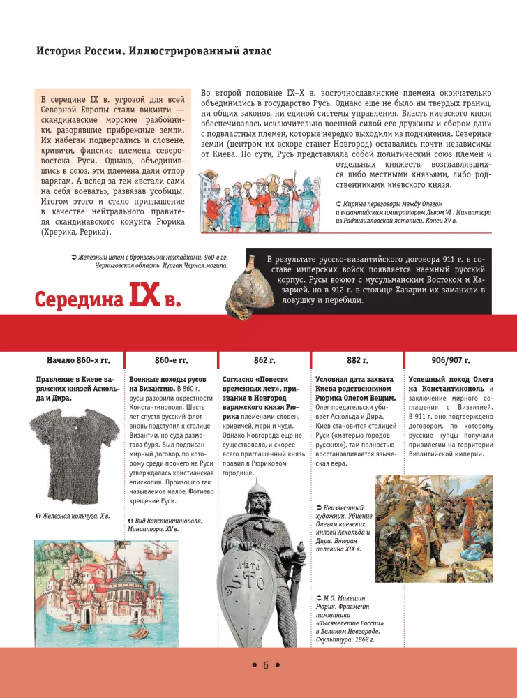 Die Geschichte Russlands. Großer illustrierter Atlas — Foto 7