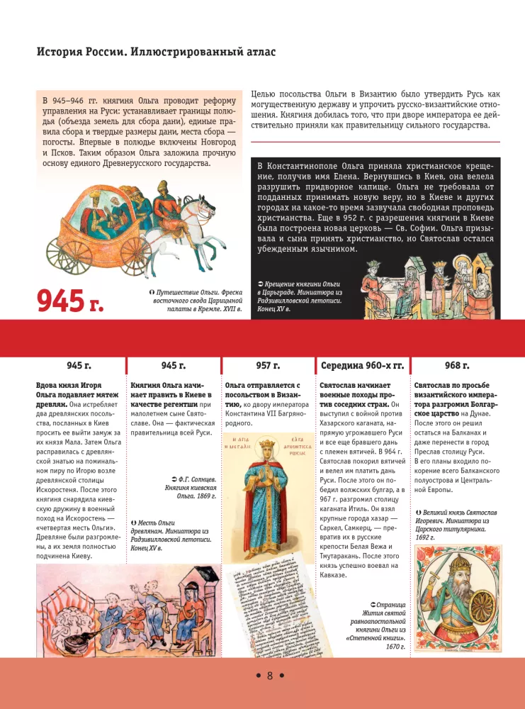 Die Geschichte Russlands. Großer illustrierter Atlas — Foto 9