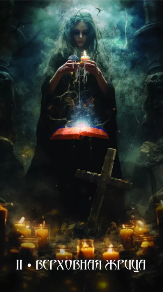 Tarot der Geheimnisse des Friedhofs (78 Karten) — Foto 5