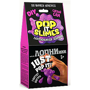 Young Chemist: Pop it slimes. Bursting Balls (Purple)