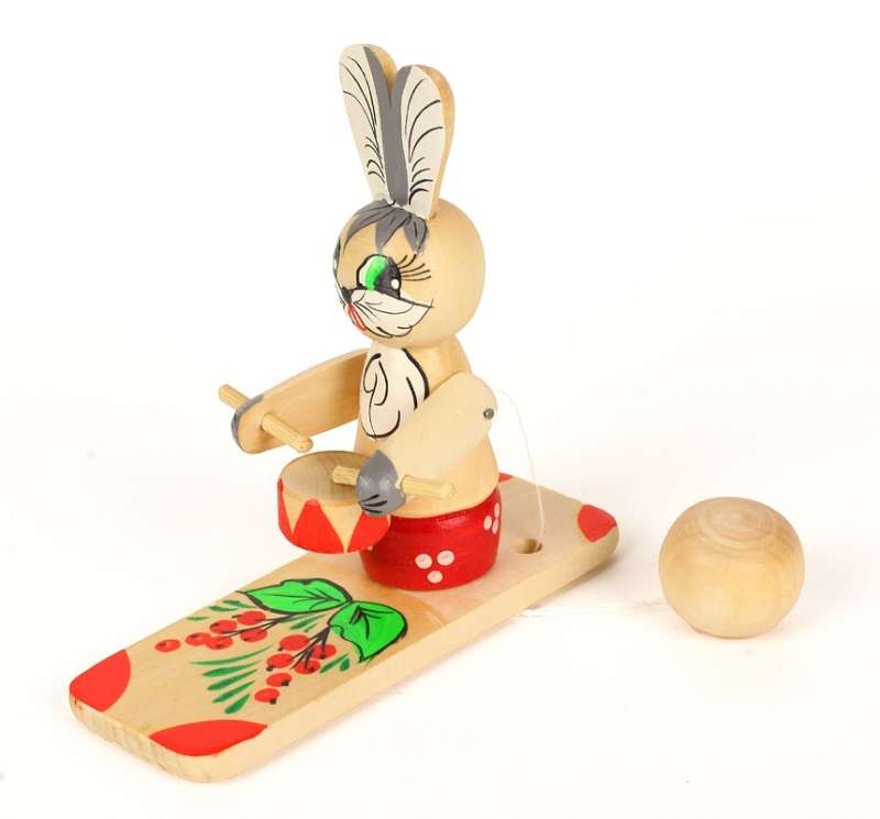 Bogorodskaya Toy Bunny Drummer