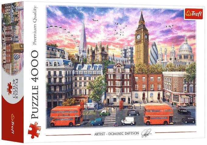 Puzzle 4000 Trefl: Walking around London