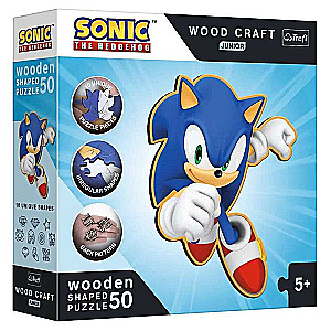 Puzzle 50 Wood Craft Junior Trefl: Smart Sonic