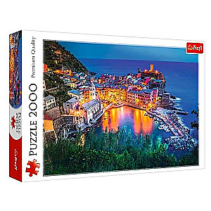 Puzzle 2000 Trefl: Vernazza at dusk