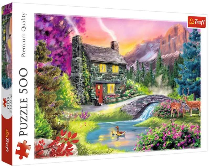 Puzzle 500 Trefl: Mountain idyll