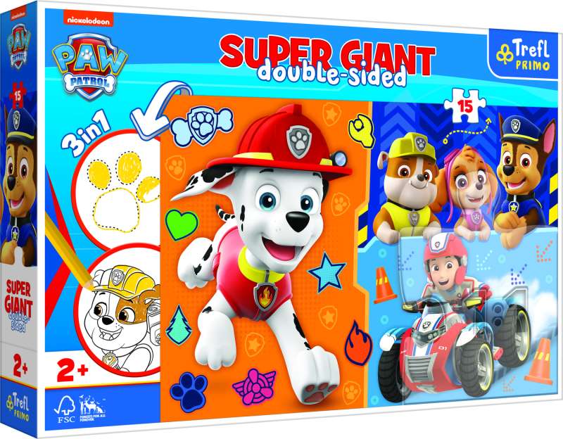 Puzzle 15 Trefl: Meet The Paw Patrol