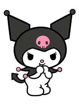 Figurāla magnētiskā grāmatzīme. Kuromi
