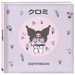 Sketchbook. Kuromi with Ice Cream